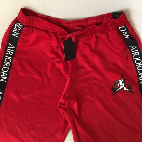 Nike Air Jordan Jumpman Tricot Red Jogger Men XXL - Picture 10 of 15